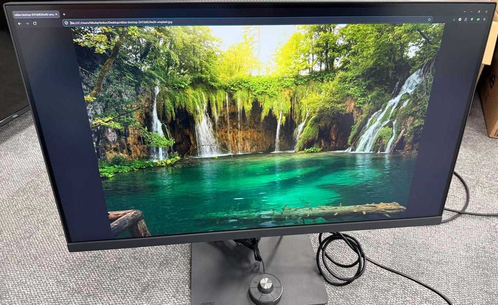 BenQ PD3205U 32" 4K IPS професионален монитор / USB-C 90W / KVM