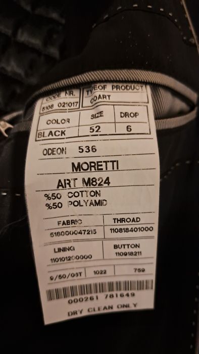 Мужской плащ сюртук moretti
