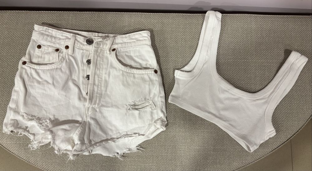 Сет къси панталонки и топ Zara различни модели