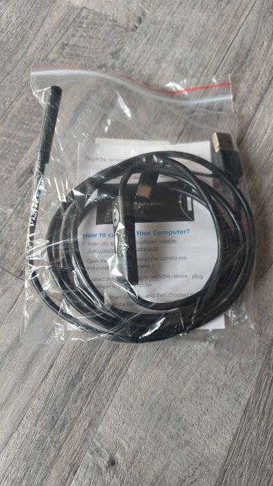 Ендоскопска камера IP67, инспекционна, дължина 2м, Android USB-C