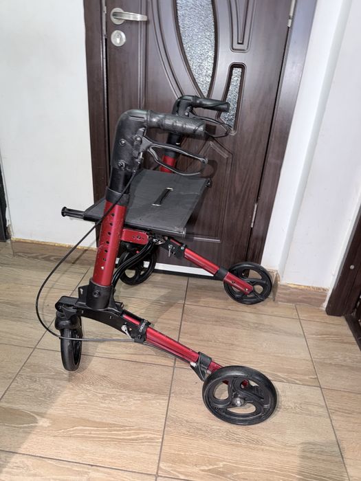 Cadru deplasare cu sezut din aluminiu