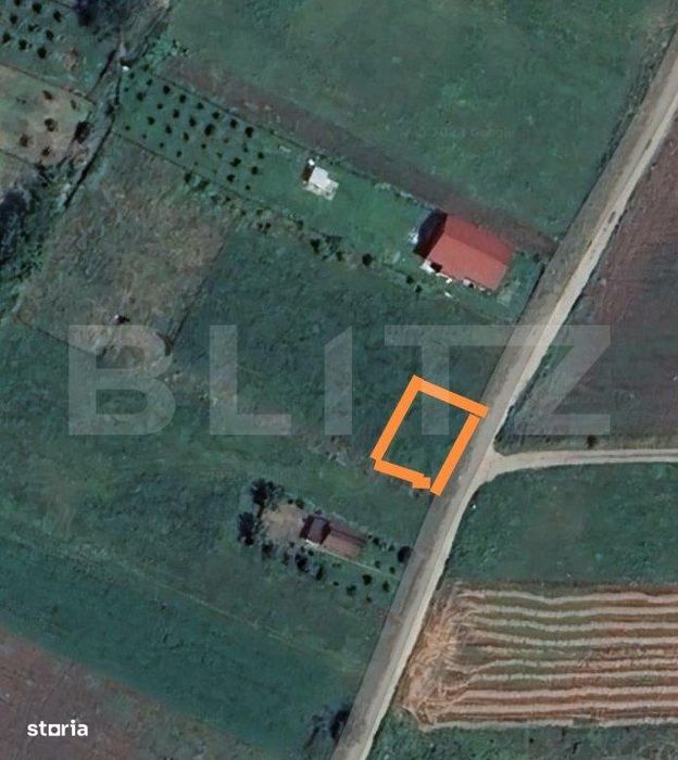 Teren intravilan 410mp apa, gaz si curent in Zona Partos