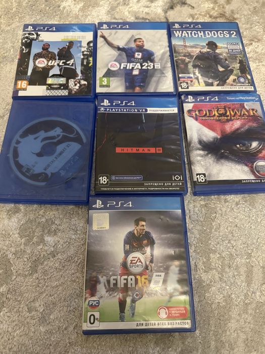 Диски PlayStation 4