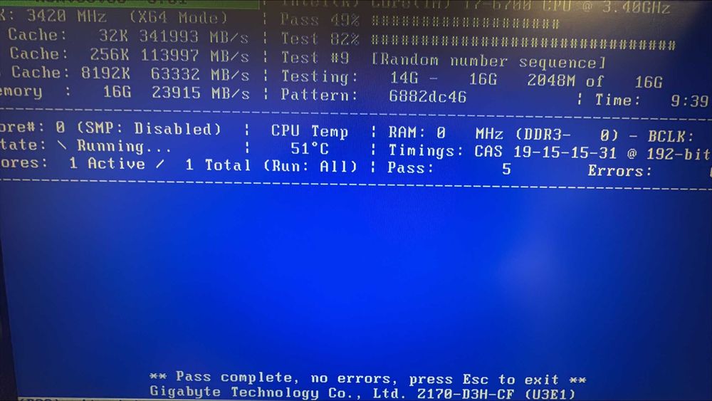 Kit Intel i7-6700 4.0GHz + Gigabyte Z170-D3H + 16GB DDR4 - 732