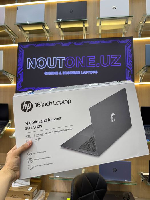 HP OmniBook 3 — Snapdragon X X1-26-100, DDR5 16GB, SSD 512GB, 2K IPS