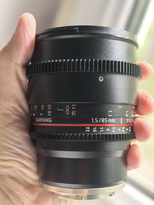 Объектив Samyang 85mm T1.5 Cine Sony E mount