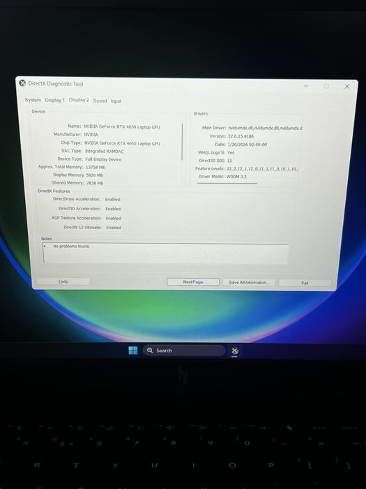 Acer Nitro V15 (Ryzen 7 7735HS + RTX 4050 6GB)