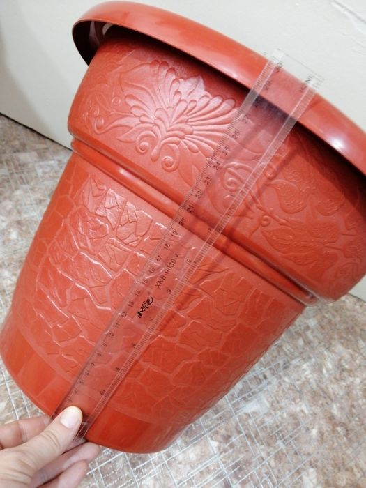 Горшок для растений, с поддоном