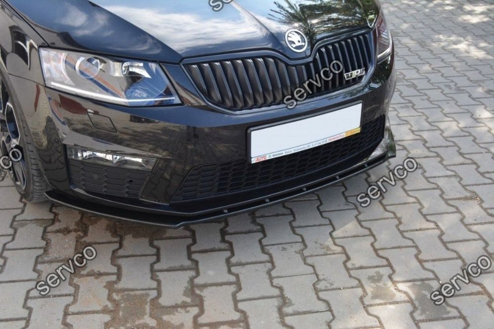 Prelungire bara fata Skoda Octavia MK3 RS 2013- v9 Maxton Design