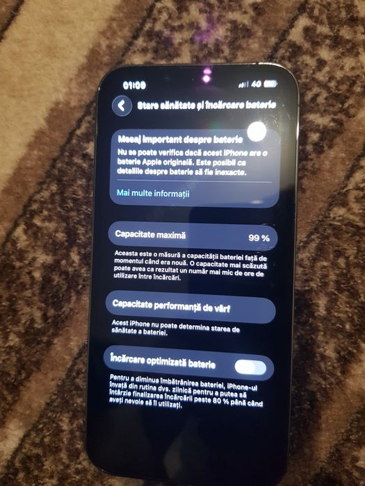 Vand iphone 13 pro, Negru, 256 Gb