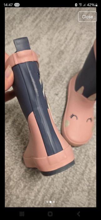 Cizme cauciuc marimea 28