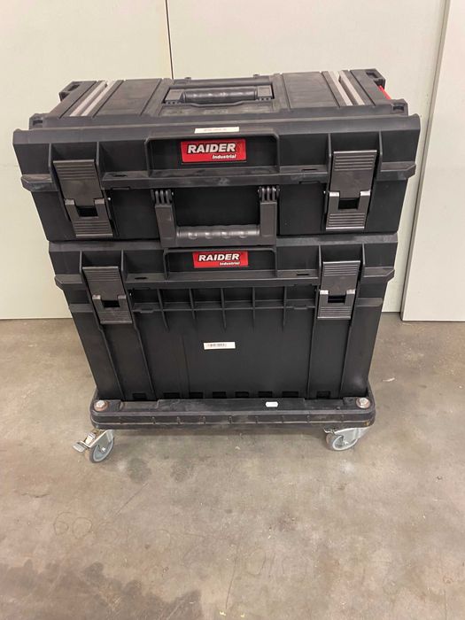 Комплект 2 бр. Куфар за инструменти за MULTIBOX + Основа на колела