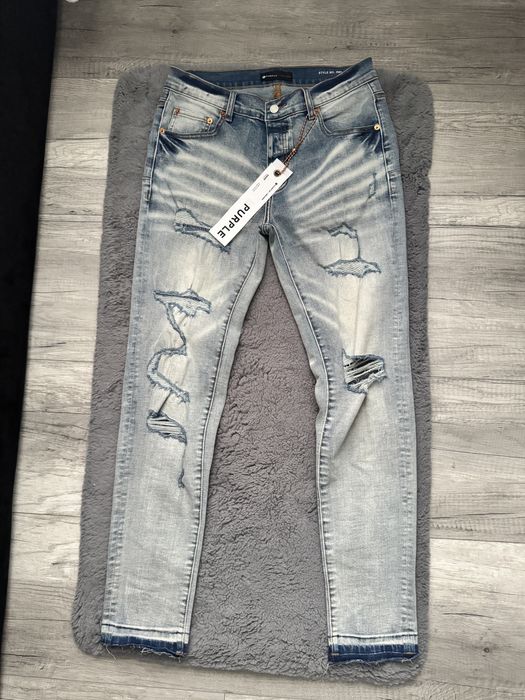 Blugi purple noi marimea 32