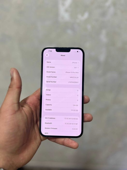 Iphone 13 pro max 128 gb 84% LL/A Green