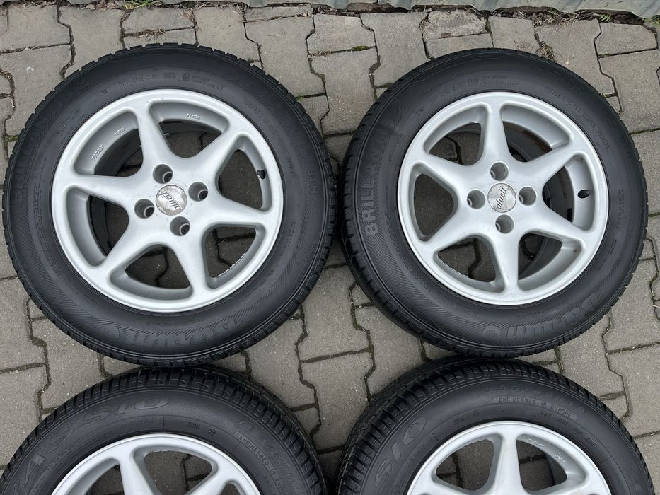 Jante aliaj 4x108mm, anvelope vara 195/65 R15, Citoren, Peugeot, Ford