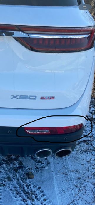 Задние фары jetour x90 plus