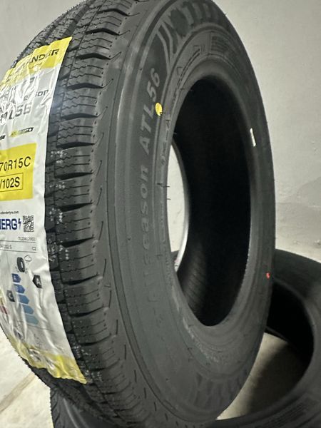 Нови Всесезонни Бусови Гуми ATLANDER 195/70R15C 104/102S 1957015