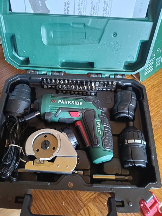 Vand filetanta 3,6v Parkside multifuncțională noua