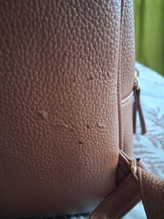 Дамска раница в кафяво