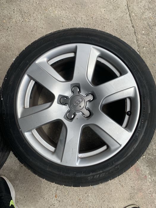 Vand jante r17 5x112 audi sau schimb cu r18