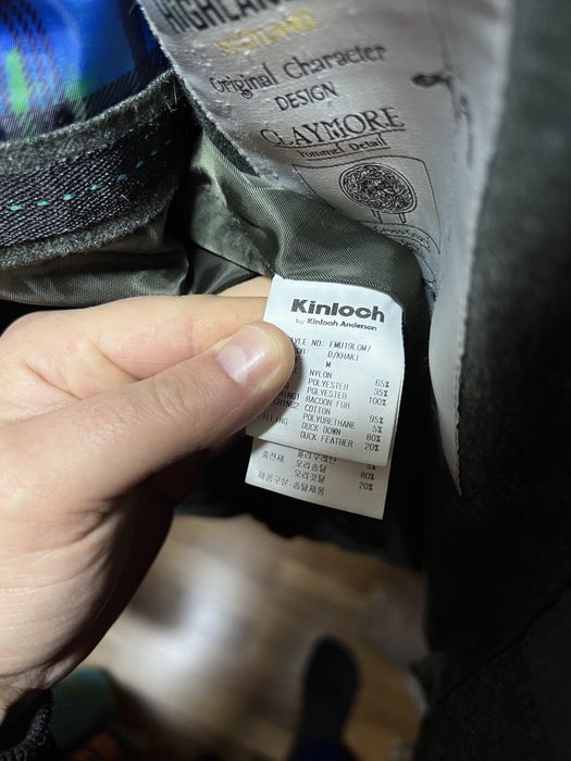 Geaca Kinloch puf si pene barbati marimea M blana naturala