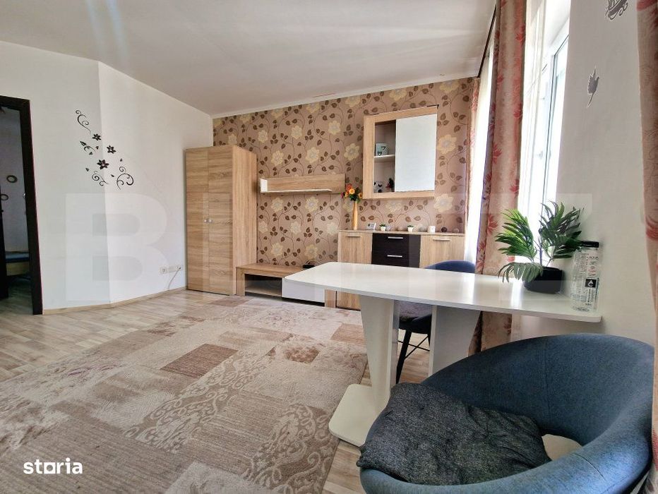 Apartament 2 camere, 46 mp, mobilat si utilat, parcare, zona Kik — fotografia 3