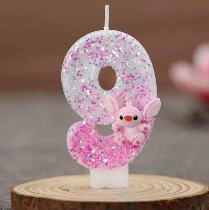 Свещички за торта на Стич