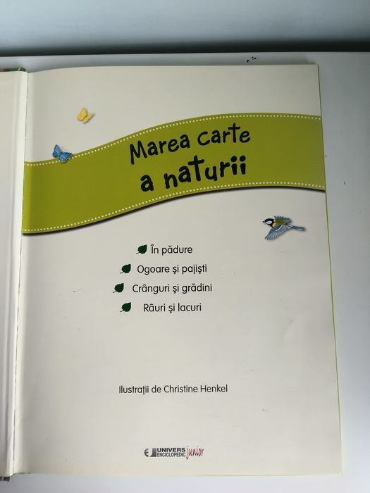 Enciclopedie copii Marea carte a naturii