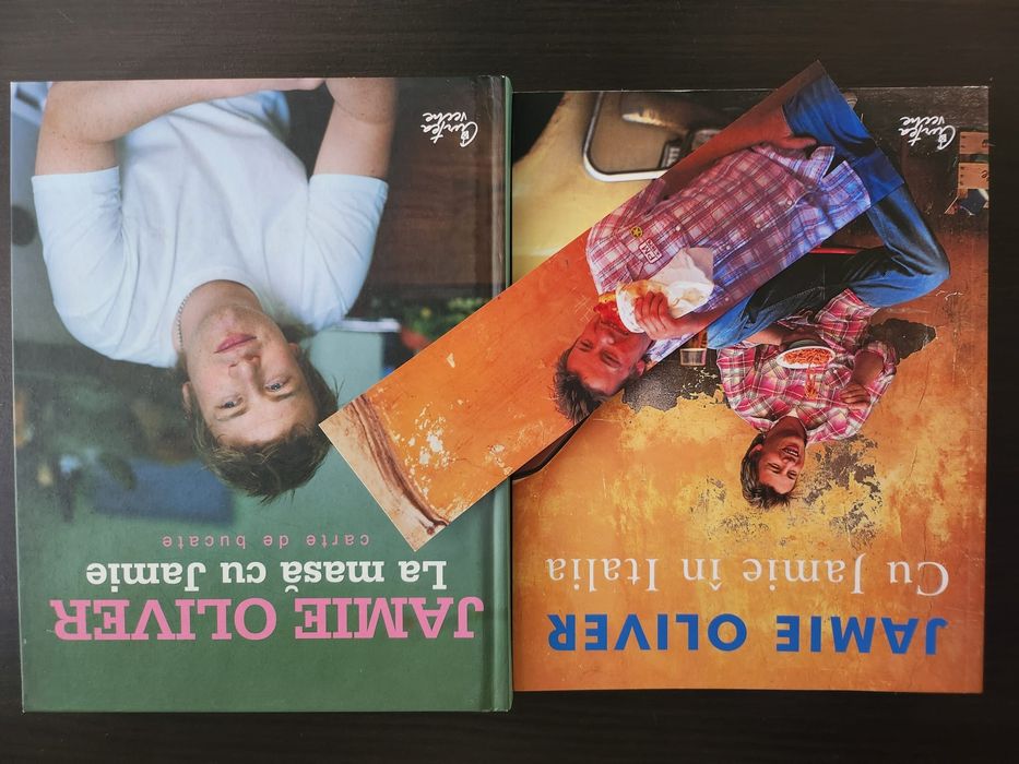 Set "La masă cu Jamie"+"Cu Jamie în Italia"