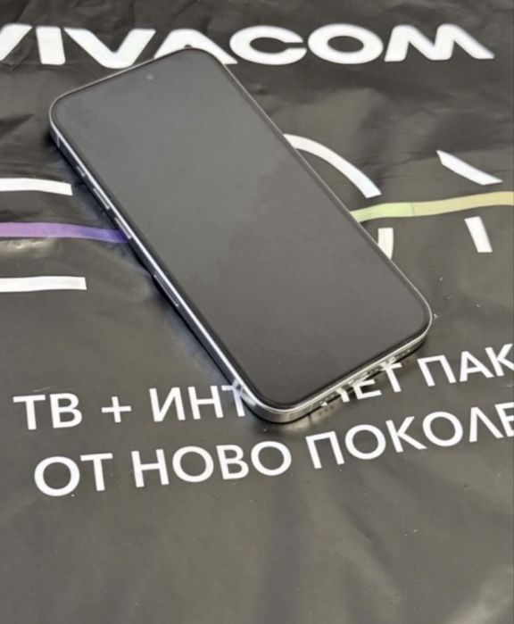 КАТО НОВ 256GB iPhone 15 Pro 5G Гаранция Vivacom 2025г. Natural | Сив