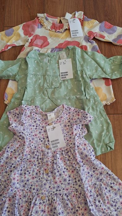 Set 3 rochii NOI, marime 68, H&M