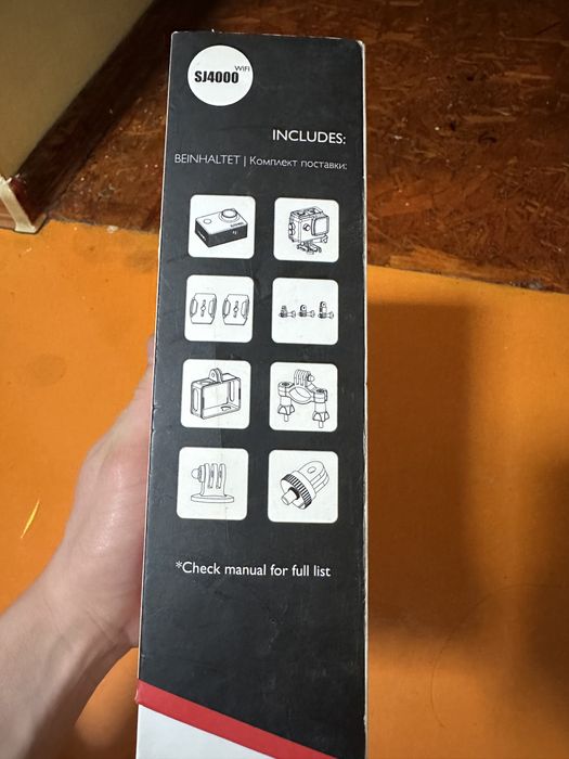 Камера Sjcam есть минусы в сим карте