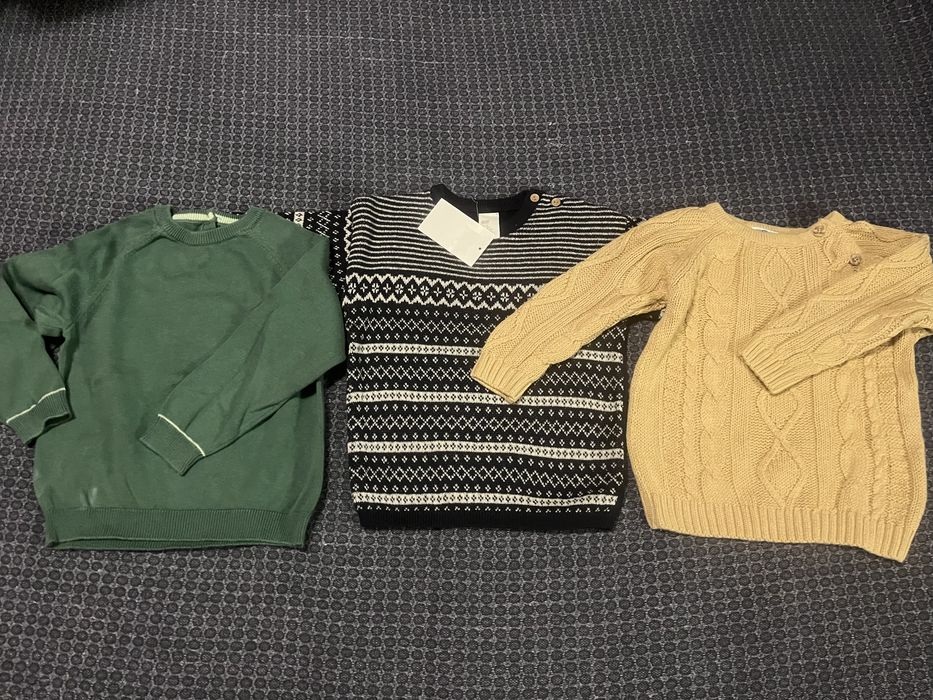 Дрешки за момче Zara HM Next 80 86 и 92 размер