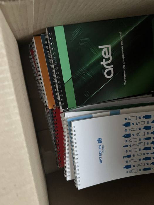 Блокноты Новые разные