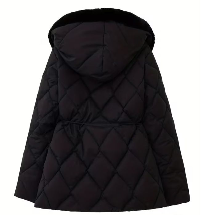 Дамско зимно яко в черно