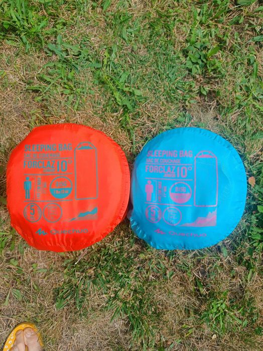 Vand sac de dormit pentru copii Forclaz Junior 140 cm