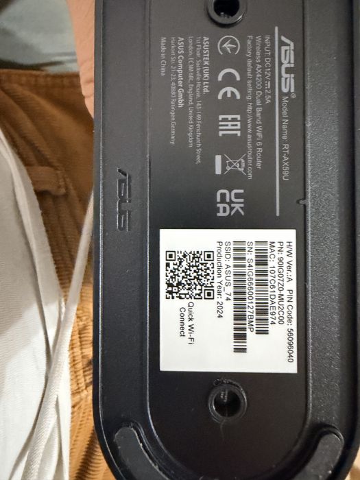 Router Asus RT-AX59U wifi6 AX4200