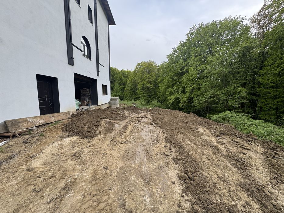 Lucrari cu excavatorul , demolari , sapaturi fose , fundatii , santuri