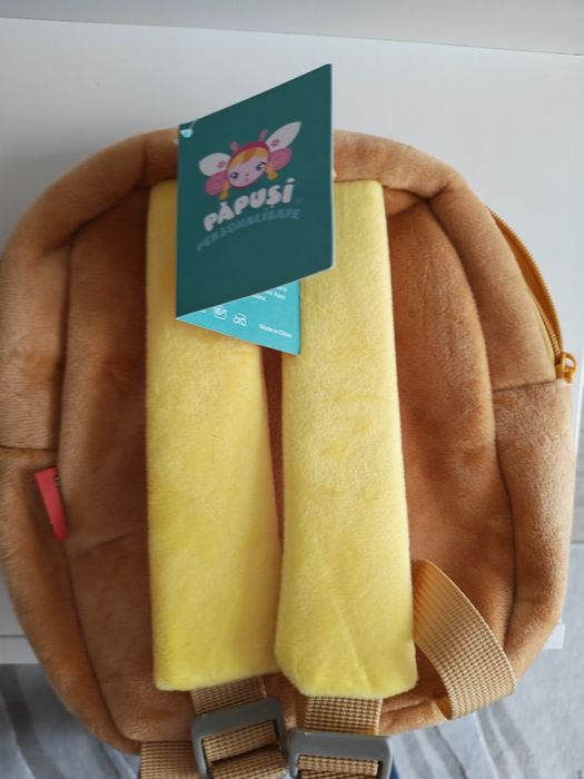 Nou! Ghiozdan grădiniță - Tigru - Pluș