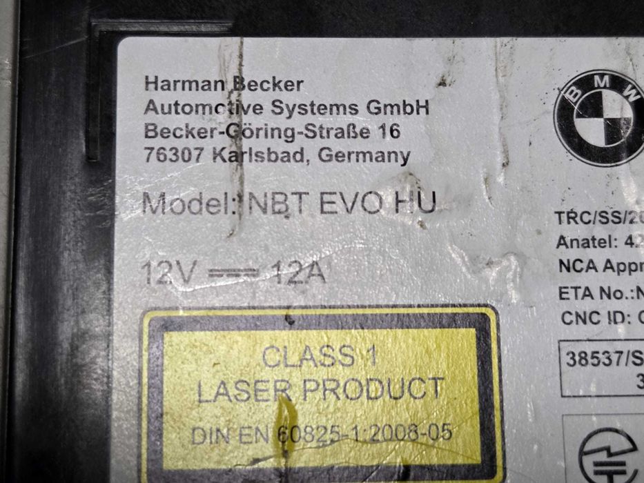 Modul unitate navigatie NBT EVO hu BMW cod 9437949