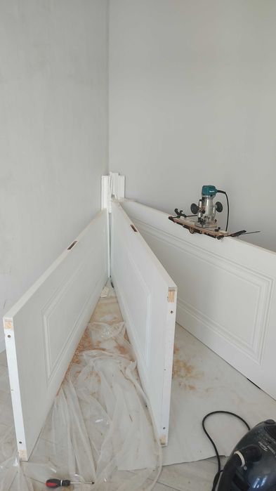 Установка  дверей