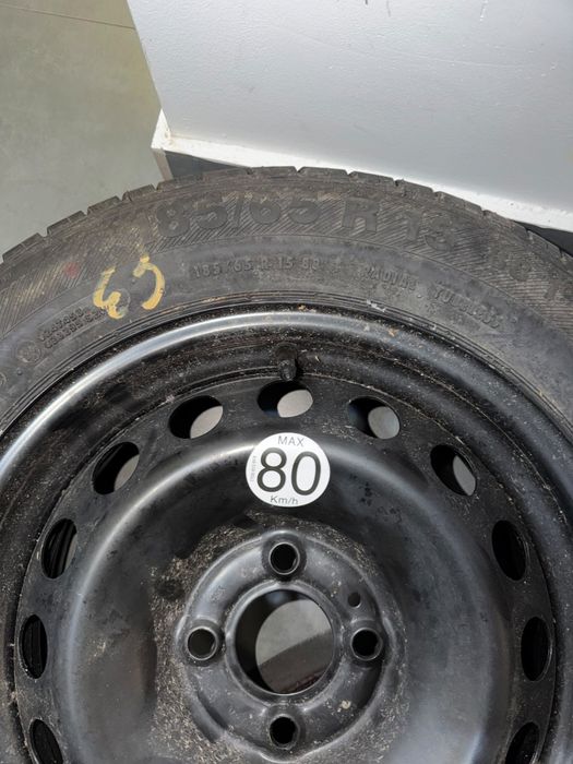 Roată de rezerva 185/65/R15 Barum Logan 2 2019