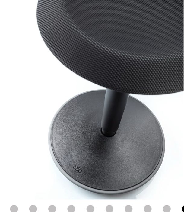 Ергономичен стол за работа Sedus se:fit - черен. Неразличим от нов