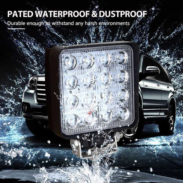 Висок Клас 48W ЛЕД LED Диоден Халоген Боен Фар Светлина за Задна