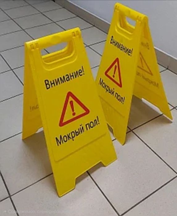 Складной знак NO PARKING для парковок и дворов