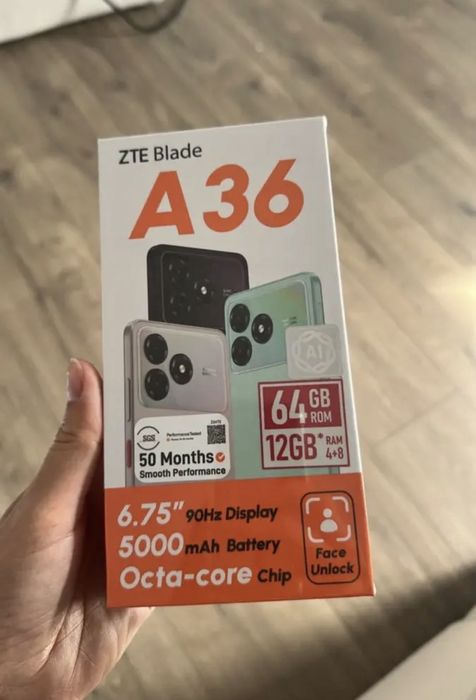 ZTE blade A36 смартфон