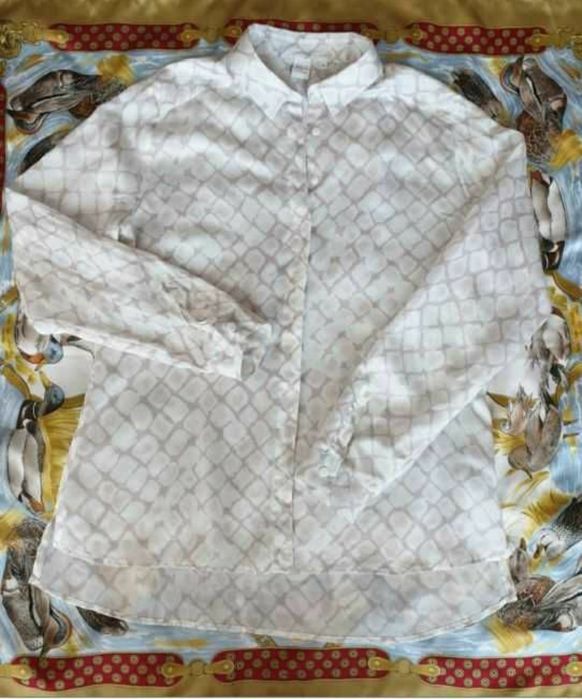 Camasa matase naturala bumbac Eterna Zara Massimo Dutti