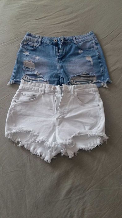Дамски къси дънкови панталонки