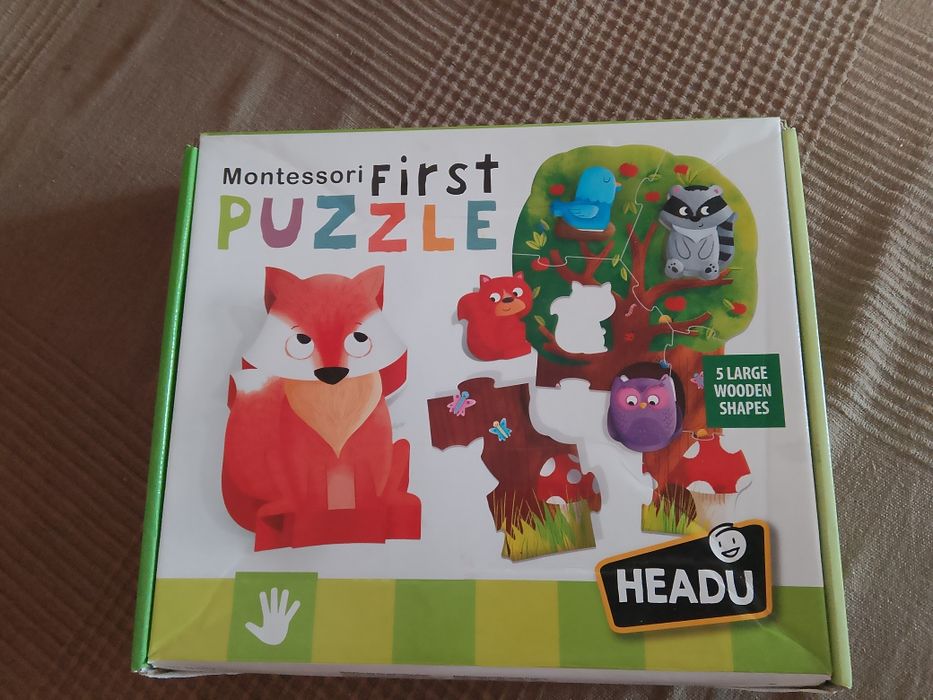 Пъзели, 2+ години, дърво