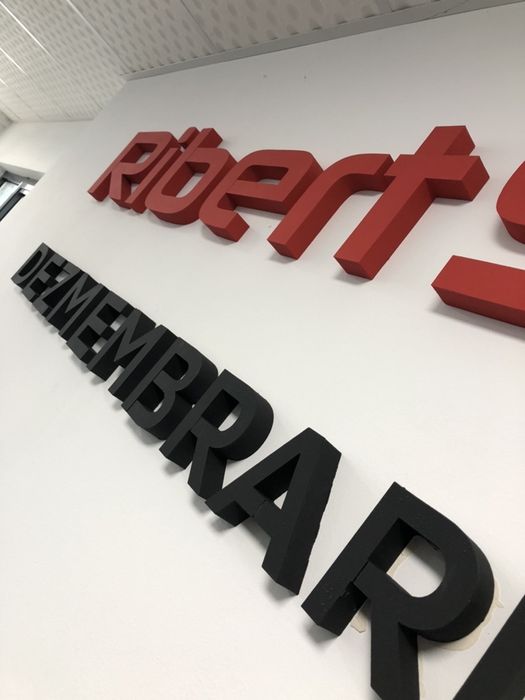 Ofera evenimentului tau unicitate Litere volumetrice polistiren 3d